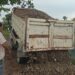 Truk Melansir Matrial,Satgas Kokohkan Jalan 1500 Meter Untuk Merubah Wajah Desa