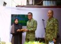 Dandim 0503/JB Letkol Inf Saputra Hakki,Meresmikan Program RTLH Gentengisasi