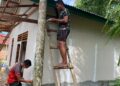 Awalnya Rumah Gubuk,Direnovasi Menjadi Layak,Itulah Rumah Ibu Magdalena