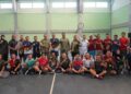 Danrem 064/MY Saksikan Langsung Turnamen Tenis Antarsatuan HUT Korem