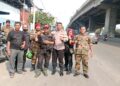 Kodim 0502/JU Laksanakan Monitoring HUT GRIB Jaya ,Aman dan Terkendali