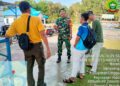 Perkuat Keamanan Objek Vital, Babinsa Baran Aktif Sambangi Dan Pengawasan Pelabuhan Senayang
