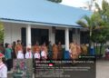 Babinsa Koramil 0201-16/TM Bersama Perangkat Desa Laksanakan Upacara Bendera di SD Negeri 105372 Pardamean