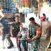 JALIN HUBUNGAN KERJA YANG BAIK, BABINSA MELAKSANAKAN KOMSOS DENGAN WARGA BINAAN