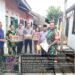 Babinsa Koramil 0201-16/TM Monitor Penyaluran Bantuan Sembako Korban Kebakaran di Desa Bangun Rejo