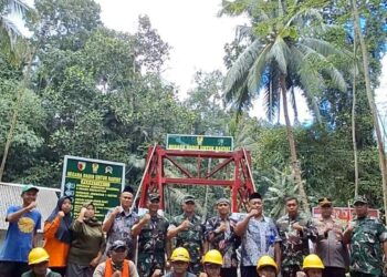 Danrem 083/Baladhika Jaya Apresiasi Jembatan Garuda Merah Putih di Songgon, Bukti Nyata Pembangunan yang Menjawab Kebutuhan Rakyat