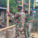 Satgas Karya Bakti TNI Kodam I/BB Lanjutkan Pembangunan RTLH Milik Warga di Gunungsitoli