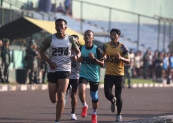 HUT ke-80 Kodam III/Slw Gelar Lomba Ton Tangkas