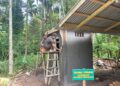 Satgas TMMD Ke 128 Percepat Pembangunan MCK Pos Pemuda Kampung Koto Nagari Batu Gadang