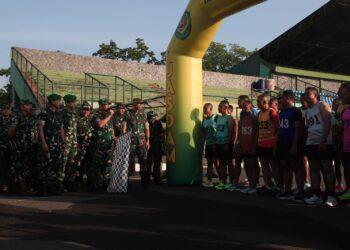 HUT ke-80 Kodam III/Slw Gelar Lomba Ton Tangkas