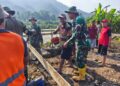 Semangat Warga Disabilitas Warnai Pembangunan Jembatan Garuda di Banyumas