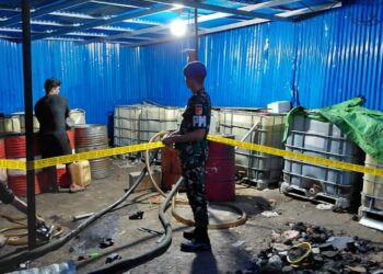 Pomdam XIII/Merdeka Amankan 4,7 Ton BBM Subsidi, Serahkan ke Kepolisian untuk Proses Hukum