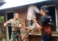 Satgas Lanjutkan Pembangunan MCK Surau Borak