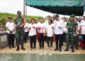 Program Presiden Prabowo Menyentuh Desa, Dandim 0210/TU Resmikan Jembatan Bailey Aek Uram di Desa Panggungunan Kecamatan Pakkat