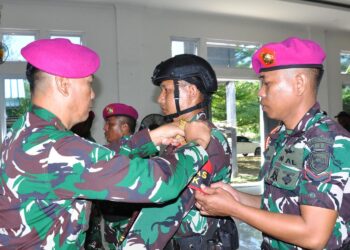 Resmi, Dankolatmar Tutup Briefing Latopswiltas TA 2026 di Puslatpurmar 3 Grati