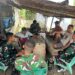 Libur ,Satgas Mangkal Bersama Warga di  Warung Kopi