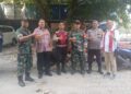Kodim 0502/JU Monitoring dan Laksanakan Pengamanan Ibadah Kenaikan Yesus Kristus di Gereja Wilayah Penjaringan