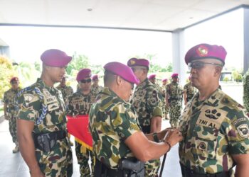 Danpasmar 3 Pimpin Sertijab Wadan Pasmar 3, Tongkat Estafet Pengabdian Terus Berlanjut