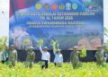 Dukung Ketahanan Pangan Nasional, Kasad Hadiri Panen Raya Kedelai di Nganjuk