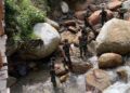 Satgas Karya Bakti TNI Kodam I/BB Mulai Bangun Jembatan Armco di Aek Bagot Taput