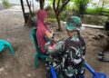Kesaksian dari Pesisir: Pengabdian Tanpa Jeda Tabib Loreng di Desa Pasar Rawa