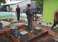 Loreng Keluarkan Jurus Penjinak Air di Pasar Rawa