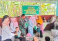 TMMD Ke-128 Tahun 2026 Salurkan Paket Makanan Tambahan untuk Penderita Stunting di Posko TMMD Nagari Batu Gadang Kuranji Hulu