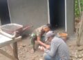 TMMD 128 Nagari Batu Gadang Bangun MCK ,Wujudkan Sanitasi Layak Untuk Warga di Surau Borak