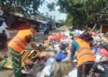 Satgas Grebek Sampah Kodim 0502/JU Tak Pernah Bosan Wujudkan Lingkungan ASRI