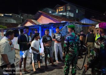Perkuat Kerjasama Lintas Sektoral, TNI, Polri dan Satpol PP Gelar Patroli Gabungan, Jaga Stabilitas Keamanan di Wilayah Kota Bitung