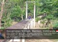 Susunan Besi Mulai Membentang Tersusun Rapi Diatas Sungai Kali Cidurian, Pembangunan Jembatan Garuda Capai 37,5 %