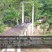 Susunan Besi Mulai Membentang Tersusun Rapi Diatas Sungai Kali Cidurian, Pembangunan Jembatan Garuda Capai 37,5 %