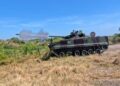 Batalyon Tank Amfibi 2 Marinir Sukses Laksanakan Uji Fungsi Amunisi kaliber 100 mm BTE 1 BMP-3F