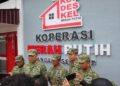 Bersama Gubsu dan Forkopimda ,Pangdam 1/BB Hadiri Vidcon Peresmian 1.061 KDKMP Dipimpin Presiden RI