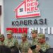 Bersama Gubsu dan Forkopimda ,Pangdam 1/BB Hadiri Vidcon Peresmian 1.061 KDKMP Dipimpin Presiden RI