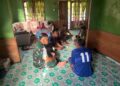 Tingkatkan Kewaspadaan, Babinsa Penaah Dorong Warga Perkuat Sistem Keamanan Lingkungan