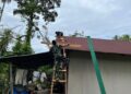 Kebut Pembangunan RTLH, Satgas TMMD Ke 128 Gotong Royong Bersama Masyarakat