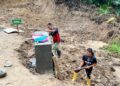 Penuh Semangat, Satgas TMMD Ke-128 Tahun 2026 Kebut Pembangunan Jembatan Plat