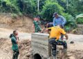Penuh Semangat, Satgas TMMD Ke-128 Tahun 2026 Kebut Pembangunan Jembatan Plat