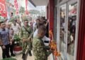 Kasi Ops Korem 052/Wkr Didampingi Dandim 0502/JU Hadiri Vidcon Peresmian 1.061 KDKMP Dipimpin Presiden RI