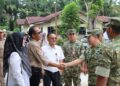 Pangdam XIX Tuanku Tambusai Hadiri Vidcon Nasional Peresmian 1.061 KDKMP Dipimpin Presiden RI
