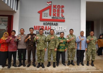 Hadiri Peresmian 1.061 Koperasi Merah Putih, Pangdam XII/Tpr: Perkuat Ekonomi Kerakyatan