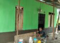 Satgas TMMD Ke-128 Lanjutkan Pembangunan RTLH Milik Ibu Leni Marlina di Nagari Batu Gadang