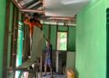 Satgas TMMD bersama Warga Percepat Pembangunan RTLH Milik Bapak Fakhrizal