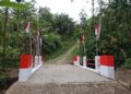 Jembatan Garuda di Sungai Molembe Rampung 100 Persen, Permudah Akses Warga Nias