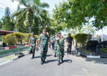 Pangdam I/BB Lakukan Kunjungan Kerja ke Kodim 0204/DS