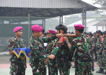 Briefing Pembukaan Lat Pratugas Operasi Satgasmar Puter XXX TA.2026