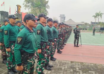 Puslatpurmar 3 Grati Kawal Pembukaan Latihan Persiapan Operasi Pengamanan Pulau Terluar XXX TA 2026