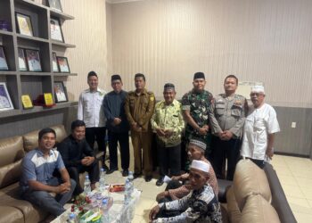 Koramil 12/LP Dukung Penuh Persiapan Shalat Idul Adha di Langga Payung