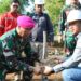 Komandan Kolatmar Letakkan Batu Pertama Pembangunan Gedung dan Garase Jihandak Puslatsus